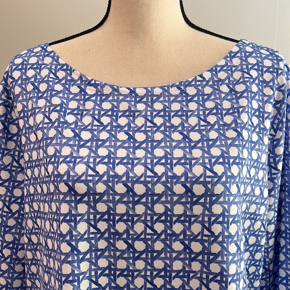 Vineyard Vines UPF Marlin Long Sleeve Boatneck Tee XL - Picture 2 of 7